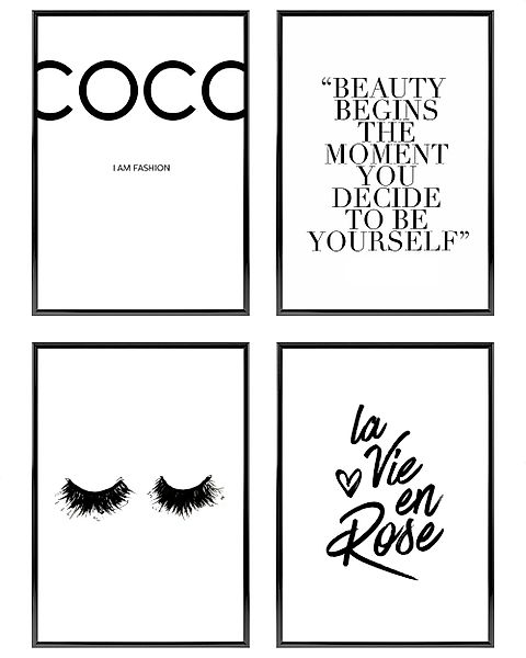 Heimlich Poster Set als Wohnzimmer Deko, günstig online kaufen