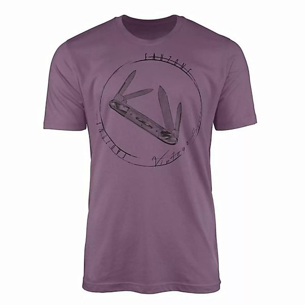 Sinus Art T-Shirt Vintage Herren T-Shirt Taschenmesser günstig online kaufen