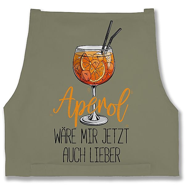 Shirtracer Kochschürze Aperol wäre mir jetzt günstig online kaufen