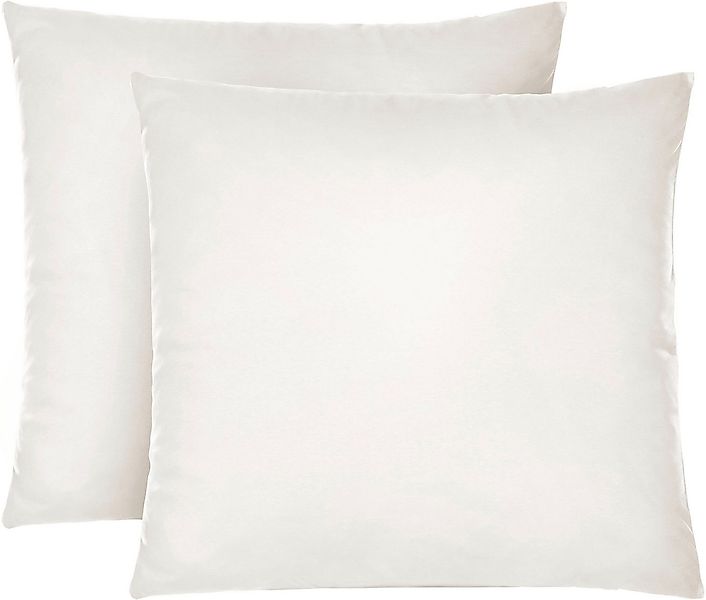 Biberna Kissenbezug Michi Feinjersey mit Reißverschluss, (2 Stück), verschi günstig online kaufen