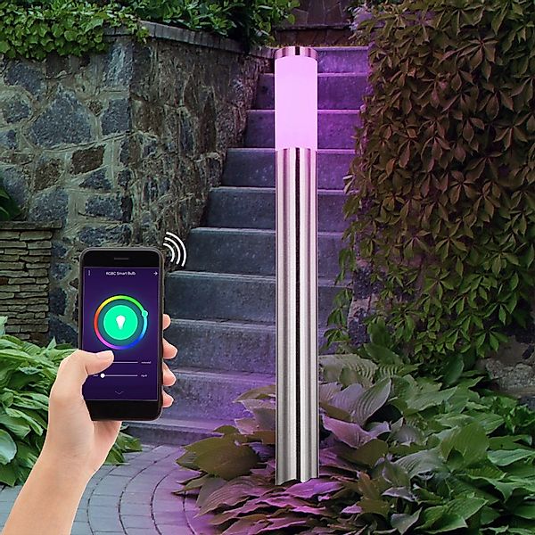 GLOBO LIGHTING LED Außen-Stehlampe, Leuchtmittel inklusive, günstig online kaufen