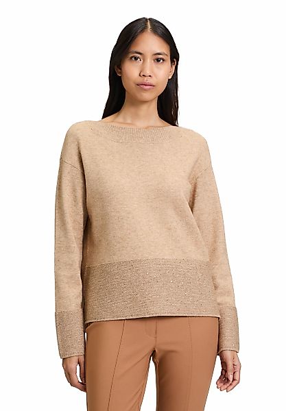 Betty Barclay Strickpullover "Betty Barclay Strickpullover langarm", Paille günstig online kaufen