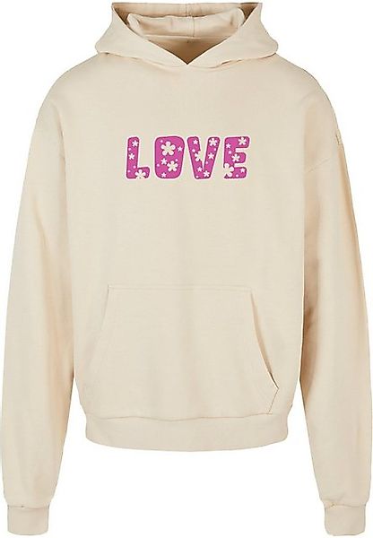 Merchcode Kapuzensweatshirt Merchcode Herren Valentines Day - Flowers Love günstig online kaufen