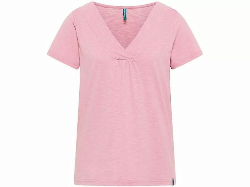 Tranquillo T-Shirt tranquillo Bio-Damen-T-Shirt aus Jersey mit V-Auss günstig online kaufen
