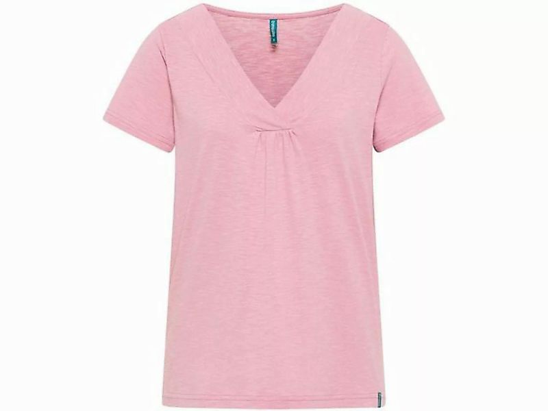 Tranquillo T-Shirt tranquillo Bio-Damen-T-Shirt aus Jersey mit V-Auss günstig online kaufen