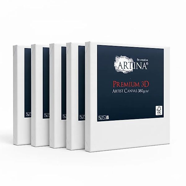 Artina Premium 3D Keilrahmen 24x30cm FSC 5tlg günstig online kaufen