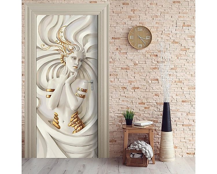 Stickerprofis Türtapete GOLDEN SCULPTURE, Premiumklasse, selbstklebend günstig online kaufen