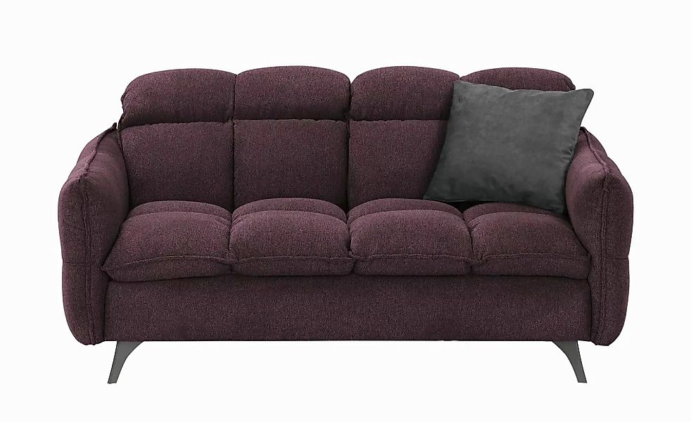 bobb Einzelsofa  Key West ¦ rot ¦ Maße (cm): B: 186 H: 88 T: 123.0 Polsterm günstig online kaufen