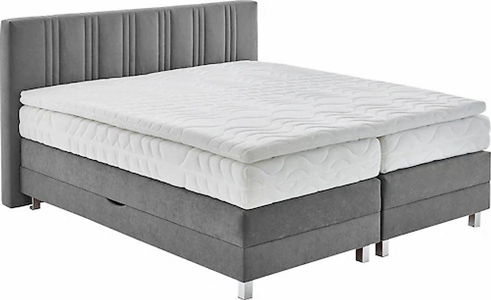 Westfalia Schlafkomfort Boxspringbett wahlweise mit Bettkasten und Topper günstig online kaufen
