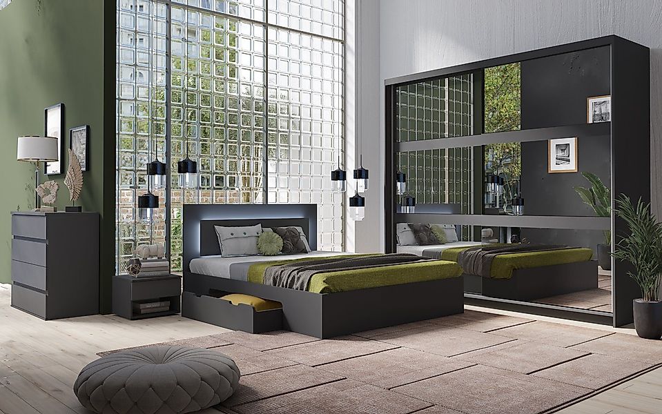 Lukas Möbel Komplettschlafzimmer Schlafzimmer Komplett Finyo günstig online kaufen