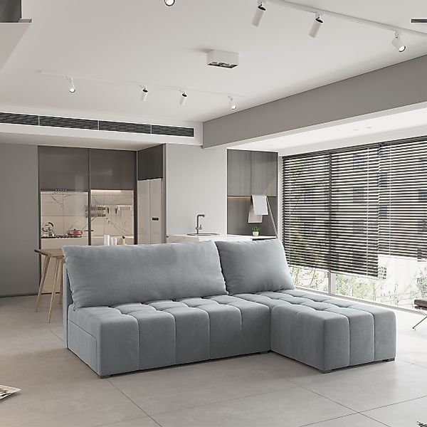 Masseno Ecksofa DOMIRA mit Schlaffunktion L-Form, günstig online kaufen