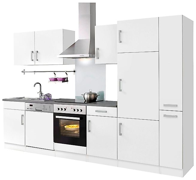 KOCHSTATION Küchenzeile KS-Toronto, Breite 310 cm, mit E-Geräten günstig online kaufen
