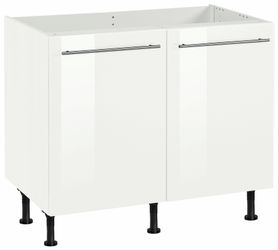 OPTIFIT Spülenschrank "Bern" 100 cm breit, mit 2 Türen, höhenverstellbare F günstig online kaufen