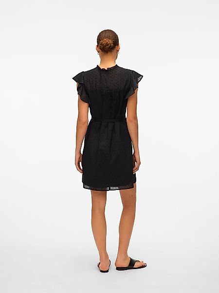 Vero Moda Minikleid "VMTRINE SL SHORT LACE DRESS WVN GA NOOS" günstig online kaufen