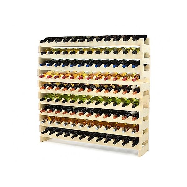 PROREGAL Weinregal Vinoteca Flex  HxBxT 101 x 119 x 29 cm 108 Flaschen Mass günstig online kaufen