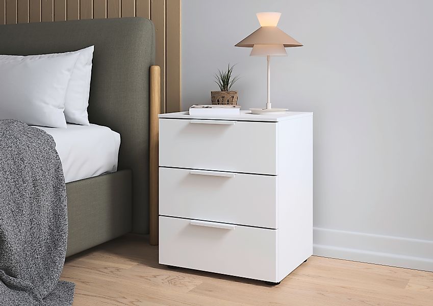 LeGer Home by Lena Gercke Nachtkommode »Serina«, mit 3 Schubkästen sowie ho günstig online kaufen