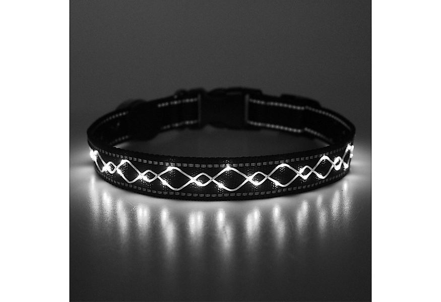 Illes-Laedchen Hunde-Halsband Hundehalsband LED Halsband Blinklicht wiedera günstig online kaufen