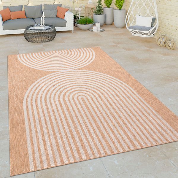 Paco Home Teppich "Illusion 328" rechteckig 4 mm Höhe Flachgewebe, Scandi L günstig online kaufen