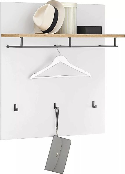 HBZ Garderobenpaneel "Milan", (1 St.), modern, Paneel wahlweise in weiß ode günstig online kaufen