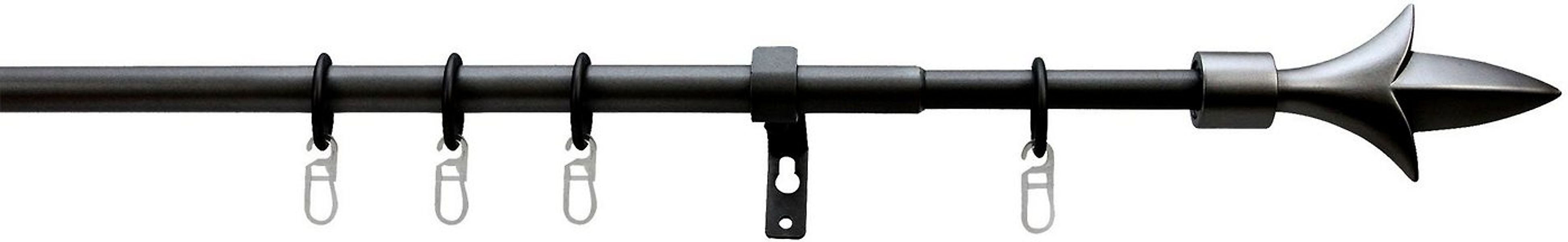 indeko Gardinenstange Erfurt, Ø 16 mm, 1-läufig, ausziehbar, verschraubt, S günstig online kaufen