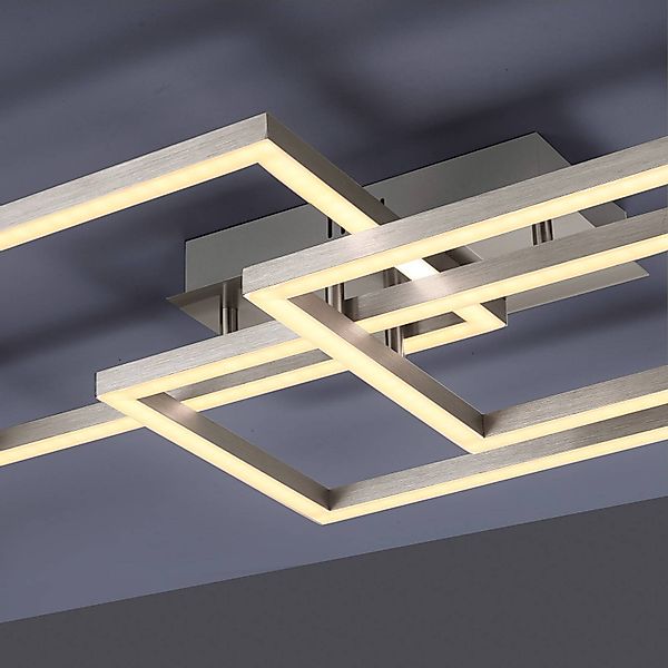 JUST LIGHT Deckenleuchte »Ls-MAXI«, 3 flammig, Leuchtmittel LED-Board   LED günstig online kaufen