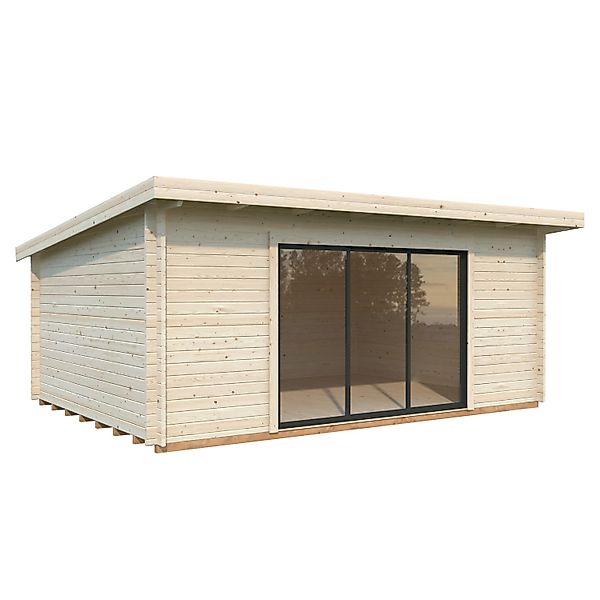 Palmako Gartenhaus Lea Slide Transparent Tauchgrundiert 530 cm x 380 cm günstig online kaufen