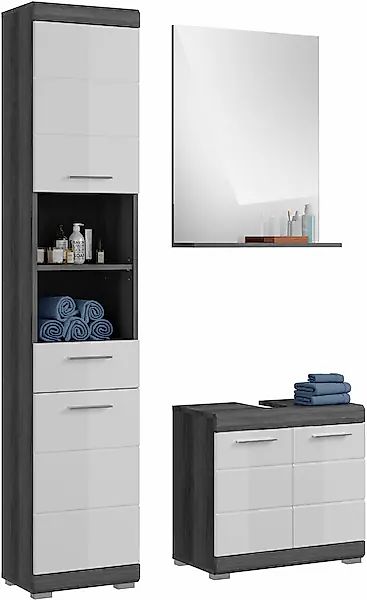 INOSIGN Badmöbel-Set »Siena, 3 teilig, bestehend aus:«, (Set, 3 St.), Hochs günstig online kaufen