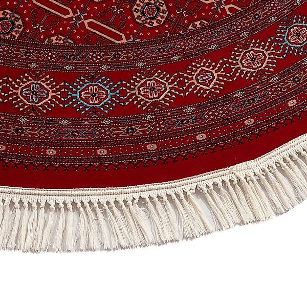 morgenland Orientteppich »Orientteppich - Turkaman - rechteckig«, oval, 8 m günstig online kaufen