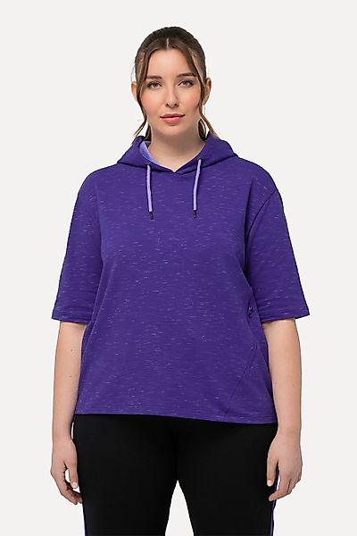 Ulla Popken Sweatshirt Sweatshirt Zipptasche Oversized günstig online kaufen