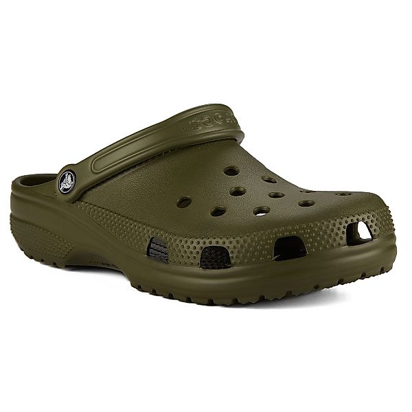 CROCS Clogs "Classic", komfort Farbe oliv Größe: 45-46 günstig online kaufen