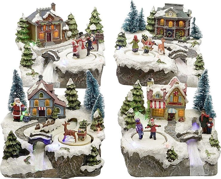 Kaemingk Dekofigur Kaemingk LED Häuser mit günstig online kaufen