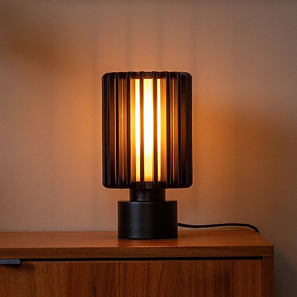 Tischleuchte Lambres, schwarz, Höhe 27 cm, Metall günstig online kaufen