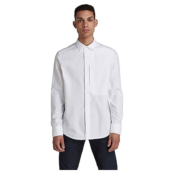 G-star Oxford Regular Langarm Hemd S White / White Oxford günstig online kaufen