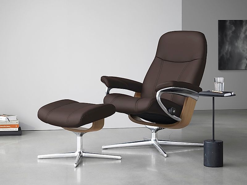Stressless Relaxsessel "Consul" Set, Relaxsessel mit Hocker, mit Hocker, mi günstig online kaufen