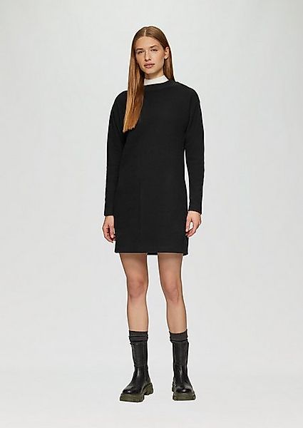 s.Oliver Minikleid Weiches Sweat-Kleid mit Ziernaht Rippblende günstig online kaufen