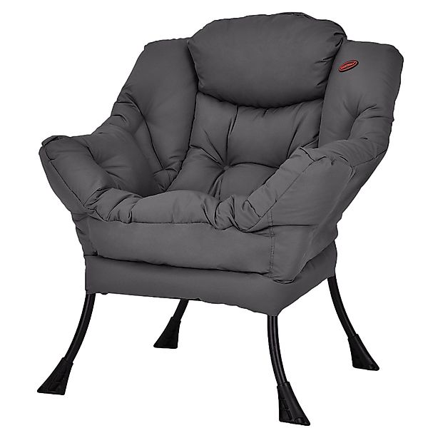 COSTWAY Relaxsessel, mit Armlehnen und Seitentasche, günstig online kaufen