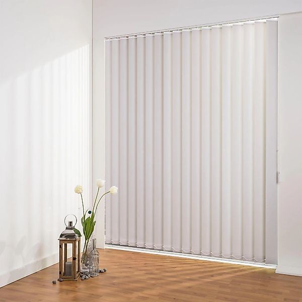 Liedeco Lamellenvorhang "Lamellenvorhang Vertikalanlage perlex - 89 mm Lame günstig online kaufen