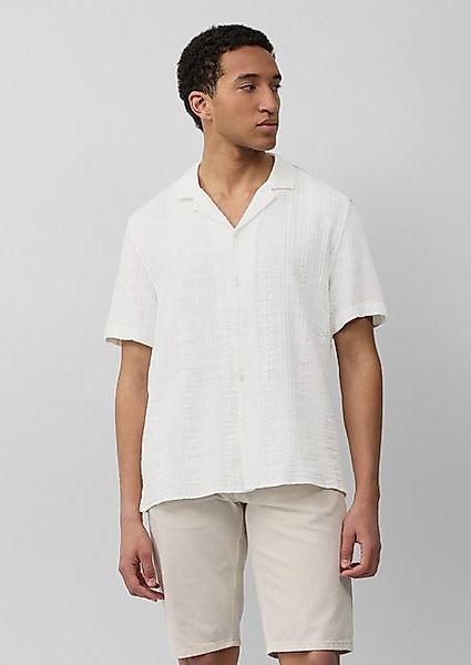 s.Oliver Kurzarmhemd Resort Fit: Kurzarm-Hemd mit Jacquard-Streifen Streife günstig online kaufen