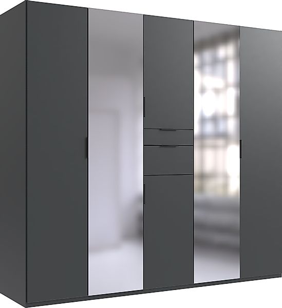 Wimex Drehtürenschrank Moldau Kleiderschrank mit Spiegel günstig online kaufen