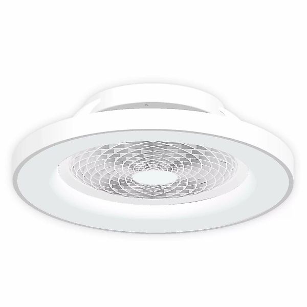 Smart LED-Deckenventilator Tibet, weiß, DC, leise, Ø 65 cm günstig online kaufen