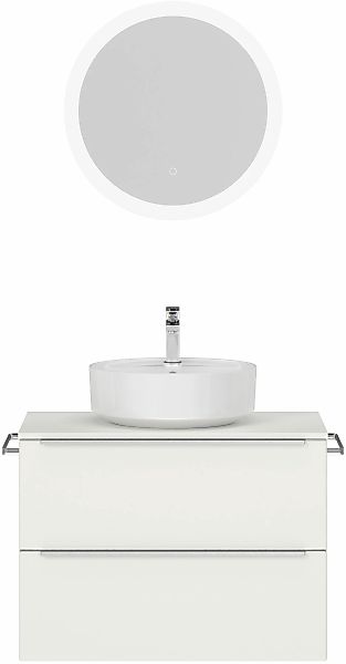 nobilia Badmöbel-Set "Alvene", (2 St., vormontiert, mit Soft-Close), inkl. günstig online kaufen