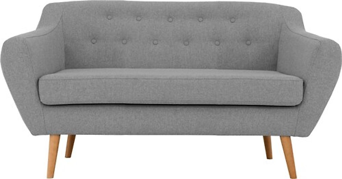 Home affaire 2-Sitzer »Renne« mit Heftung im Rücken im skandinavischem Stil günstig online kaufen