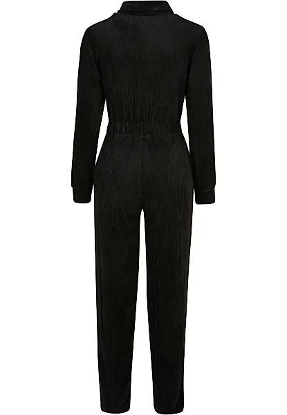 URBAN CLASSICS Jumpsuit "Urban Classics Damen Ladies Velvet Rib Boiler Suit günstig online kaufen