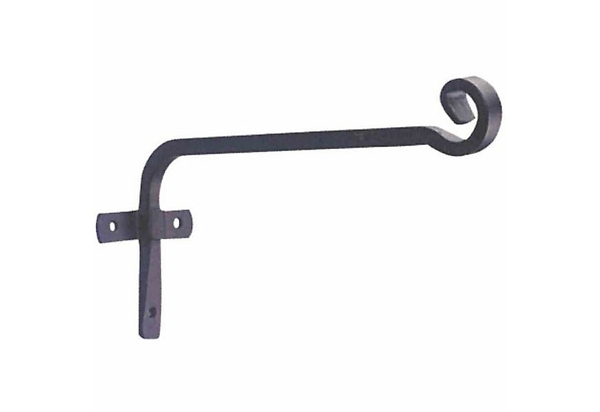 Siena Garden Pflanzkübel Wandhaken gerade, 30 cm, schwarz wetterbeständig günstig online kaufen