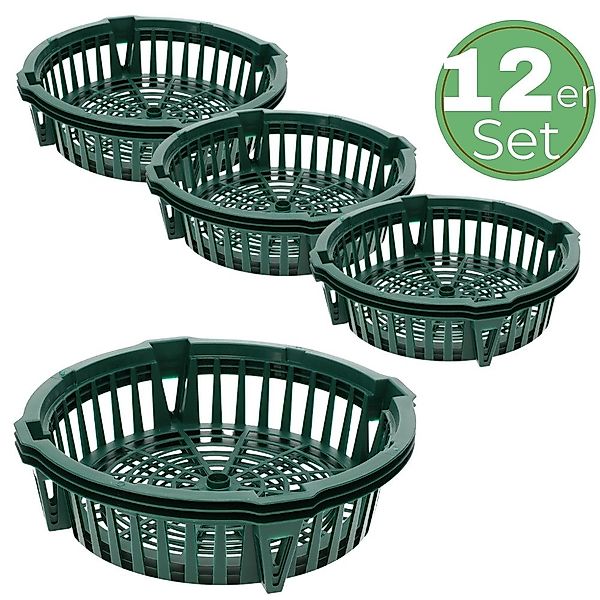 GarPet Pflanzschale 12er Set Pflanzkörbe für günstig online kaufen