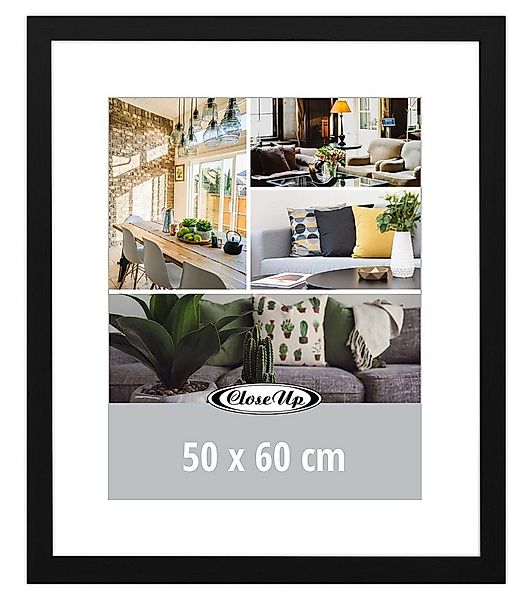 Close Up Bilderrahmen Posterrahmen 50 x 60 cm schwarz günstig online kaufen