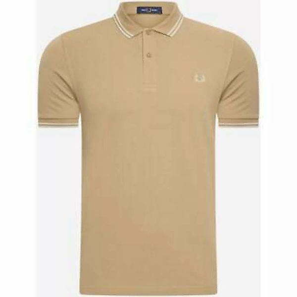 Fred Perry  T-Shirts & Poloshirts Twin tipped  shirt - warmstone oatml günstig online kaufen