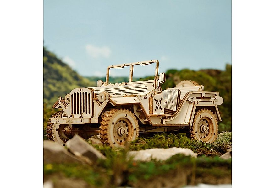 Robotime 3D-Puzzle Robotime Feldwagen der Armee 1:18 3D Puzzle, 369 Puzzlet günstig online kaufen