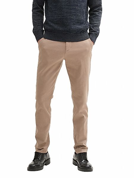 TOM TAILOR Chinohose, (2 tlg., inklusive Gürtel), mit dezenter Struktur günstig online kaufen