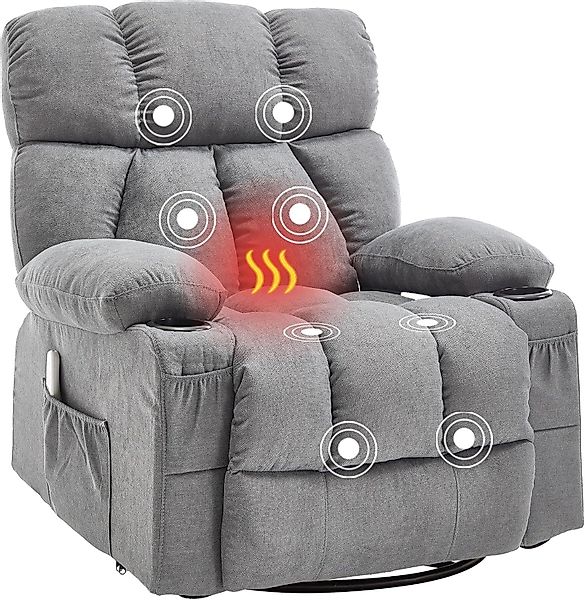 FANTASYLAB Relaxsessel Elektrisch Massagesessel, Fernsehsessel, Relaxstuhl günstig online kaufen